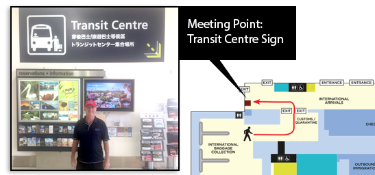Gold Coast Airport Meeting Point Map