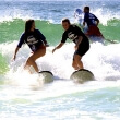 Surfing on Broadbeach